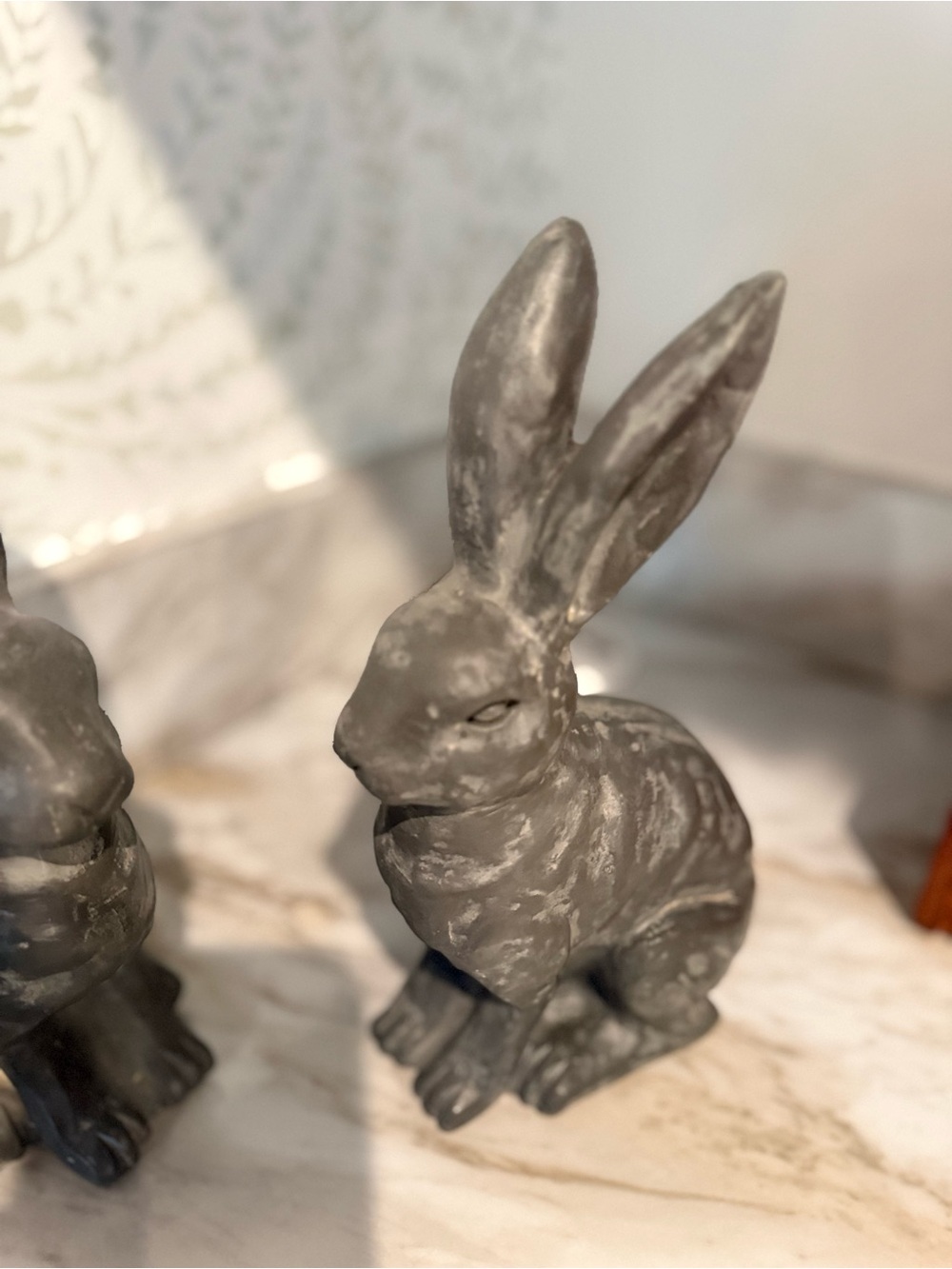 Pottery Barn Set of 3 Bunnies - Picture 2 of 8